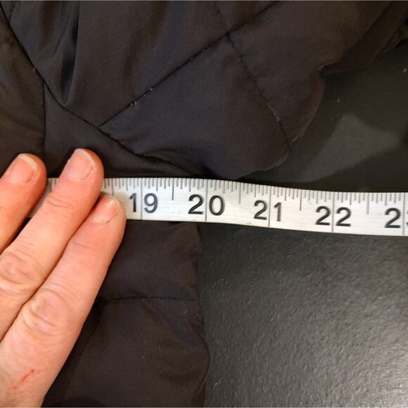 J. Crew Long 'Wintress Puffer' Jacket in Black Size Medium Petite - Picture 11 of 13